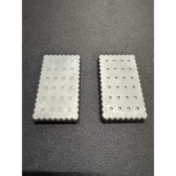 🔥Clown Orange Zirconium OX Stainless Steel Plates 3 Click Fidget Slider🔥 - Picture 3 of 6